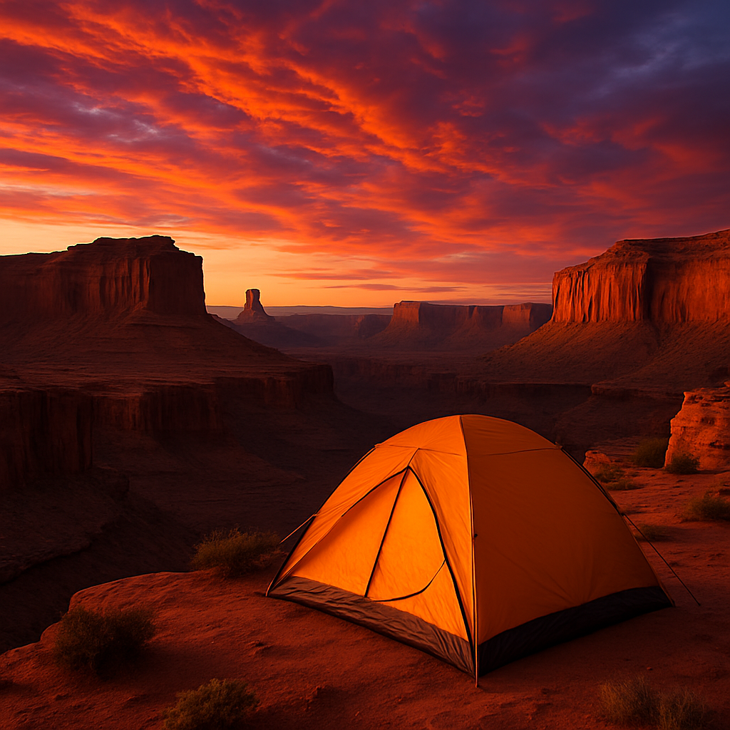 Camping in Utah